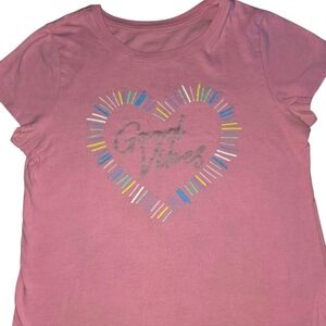 Good Vibes Pink Kids T-Shirt
